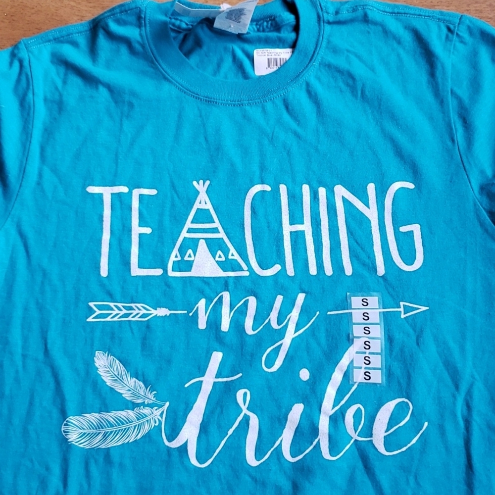 Teaching my tribe tee shirt size small
